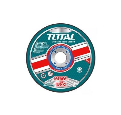 TOTAL TOOLS TAC2161801 DISCO DE CORTE PARA METAL Y ACERO INOX 180X1.6X22.2MM (7″X1/16″X7/8″)