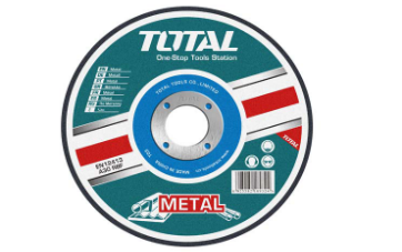 TOTAL TOOLS TAC2232301 DISCO ABRASIVO PARA METAL 230X6X22.2MM (9″X1/4″X7/8″)