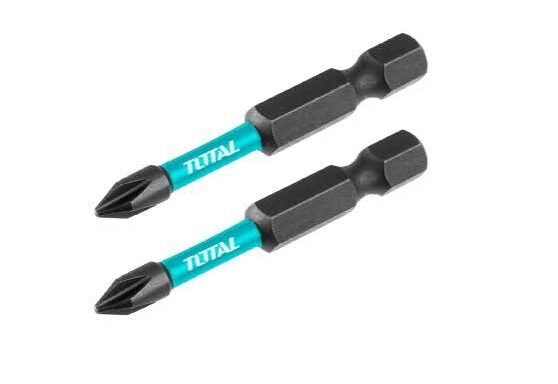 TOTAL TOOLS TACIM71PH150 PUNTA DE IMPACTO MAGNETICA PH2 (VENTAXBLISTER 2 PUNTAS)