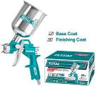 TOTAL TOOLS TAT10401 PISTOLA PARA PINTAR POR GRAVEDAD BOQUILLA 1.5MM 400CC 3-4BAR 119-200L/MIN