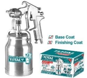 TOTAL TOOLS TAT11002 PISTOLA PARA PINTAR BOQUILLA 1.8MM 1000CC 3-4BAR 130-200L/MIN