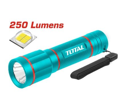 TOTAL TOOLS TFL013AAA58 LINTERNA LED 250LM (3 BATERIAS AAA NO INCLUIDAS)