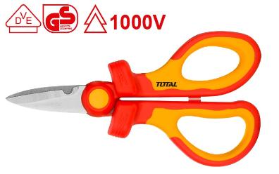 TOTAL TOOLS THISS1601 TIJERA AISLADA 1000V ACERO INOXIDABLE 160MM