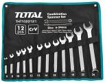 TOTAL TOOLS THT1022121 JUEGO 12 LLAVES COMBINADAS 6-24MM