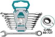 TOTAL TOOLS THT102RK086 JUEGO 8 LLAVES COMBINADAS 8-19MM