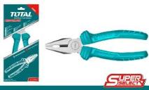TOTAL TOOLS THT110812 ALICATE COMBINADO PUNTA RECTA 8″ 200 MM (VER CODIGO 656775)