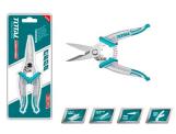 TOTAL TOOLS THT117871 TIJERA DE ELECTRICISTA ACERO INOXIDABLE 178MM (7″)