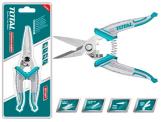 TOTAL TOOLS THT118871 TIJERA PARA ELECTRICISTA DE ACERO INOXIDABLE 8″ (200MM)