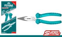 TOTAL TOOLS THT120612 ALICATE PUNTA LARGA 6″ 160MM CON MANGO PLASTICO (VER CODIGO 656773)