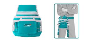 TOTAL TOOLS THT16P1011 CINTURON PORTA HERRAMIENTAS POLIESTER 10 COMPARTIMENTOS CAP MAXIMA 10KG (VER CODIGO 656197)