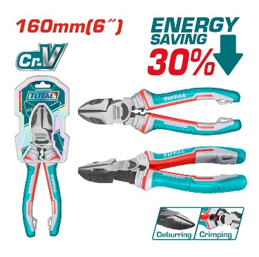 TOTAL TOOLS THT230606S ALICATE CORTE DIAGONAL 160MM (6″) CR-V EN BLISTER