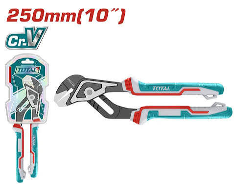 TOTAL TOOLS THT281005 ALICATE PICO LORA MANGO ERGONOMICO 250MM (10″) CR-V EN BLISTER