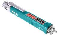 TOTAL TOOLS THT2910003 PROBADOR DE VOLTAJE TIPO BOLIGRAFO C/ALARMA SONORA 12V-1000V AC