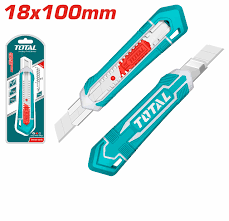 TOTAL TOOLS THT511815 CUCHILLA RETRACTIL DE SK4 (CUTTER) 18X100MM