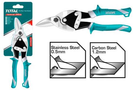 TOTAL TOOLS THT523106 TIJERA AVIACIÓN CORTE DERECHO 250MM (10″)