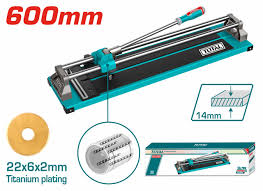 TOTAL TOOLS THT576002 CORTADORA MANUAL DE CERAMICA 600MM ESPESOR MAXIMO 14MM CORTE RECTO Y HASTA 45°
