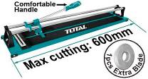 TOTAL TOOLS THT576004 CORTADORA DE BALDOSA 600MM GROSOR MÁXIMO 12MM (VER CODIGO 658025)