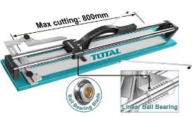 TOTAL TOOLS THT578004 CORTADORA DE BALDOSA 800MM GROSOR MAX. DE CORTE 14MM
