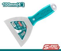 TOTAL TOOLS THT8310026 ESPATULA ACERO AL CABONO 4″ (100MM) (VER CODIGO 658101)