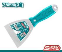 TOTAL TOOLS THT837526 ESPATULA ACERO AL CABONO 3″ (75MM) (VER CODIGO 658103)
