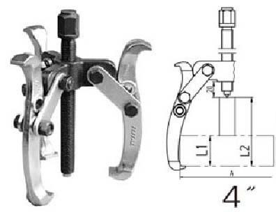 TOTAL TOOLS THTGP346 EXTRACTOR DE 3 PATAS 4″ 4000 KG