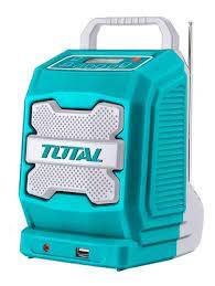 TOTAL TOOLS TJRLI2001 RADIO A BATERIA 20V AM/FM CON BLUETOOTH 4.0 (SIN CARGADOR NI BATERIA)