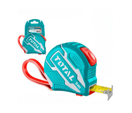 TOTAL TOOLS TMT126252 CINTA METRICA Y PULG ABS 5MX25MM EN BLISTER