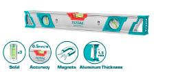 TOTAL TOOLS TMT24086M NIVEL MAGNETICO DE GOTA ALUMINIO LARGO 400MM