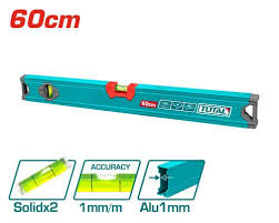 TOTAL TOOLS TMT26036 NIVEL GOTA DE ALUMINIO 1MM LARGO 600MM