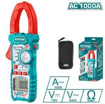 TOTAL TOOLS TMT410004 MULTIMETRO DIGITAL DE PINZA 750/1000V AC/DC
