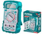 TOTAL TOOLS TMT46001 MULTIMETRO DIGITAL CON PANTALLA LCD