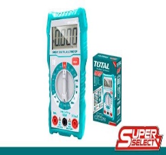 TOTAL TOOLS TMT460012 MULTIMETRO DIGITAL 3 FUNCIONES AC/DC CAT III 600V