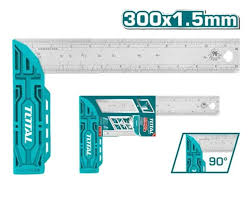 TOTAL TOOLS TMT61126 ESCUADRA 90° ACERO INOX 12″ (300MM)