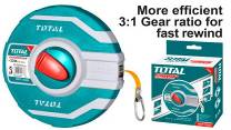 TOTAL TOOLS TMTF12306 CINTA MÉTRICA FIBRA DE VIDRIO 30M (VER CODIGO 656057) (VER CODIGO 656057)