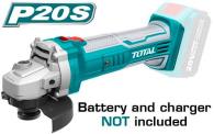 TOTAL TOOLS UTAGLI1151 ESMERILADORA ANGULAR 4-1/2″ BATERIA 20V 8500RPM (SIN CARGADOR NI BAT) (VER CODIGO 656337)