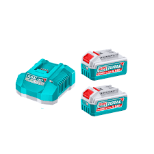 TOTAL TOOLS UTFBCPK2013 KIT 2 BATERIAS LITIO-ION 20V 4AH CON CARGADOR EN BLISTER