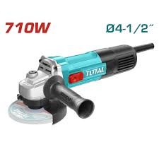TOTAL TOOLS UTG10711576 ESMERILADORA ANGULAR 4-1/2″ 710W 110V/60HZ