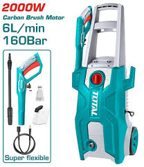 TOTAL TOOLS UTGT11376 HIDROLAVADORA 160BAR (2320PSI) 6L/MIN 2000W 110V + ACCESORIOS