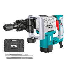 TOTAL TOOLS UTH2130016 DEMOLEDOR SISTEMA HEXAGONAL 1300W 20J 3800BPM 110V C/2 CINCELES