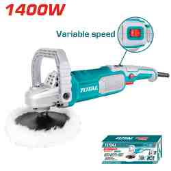 TOTAL TOOLS UTP11418018 POLICHADORA 7″ 1400W 110V/60HZ C/ALMOHADILLA